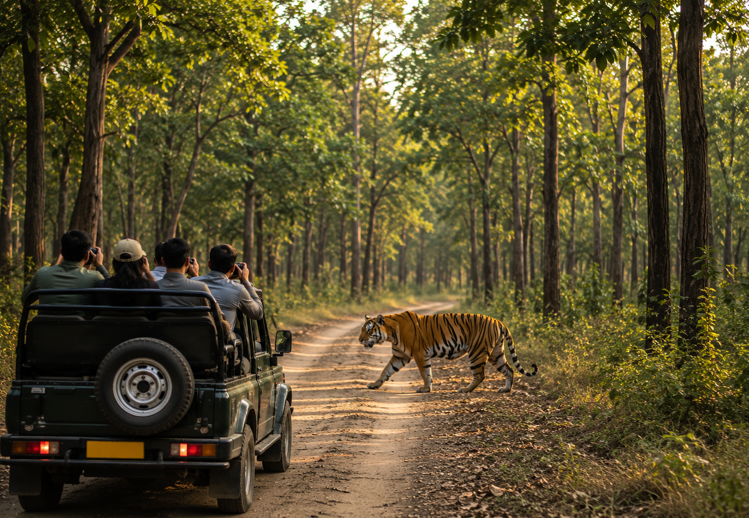 Jim Corbett Jungle Safari Booking
