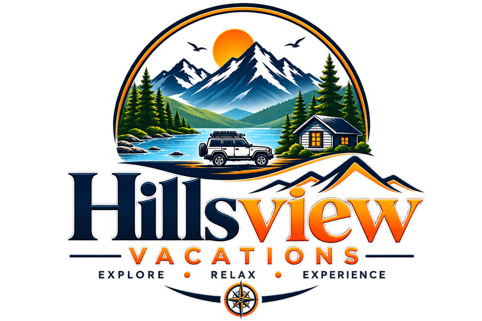 HillsView Vacations Logo